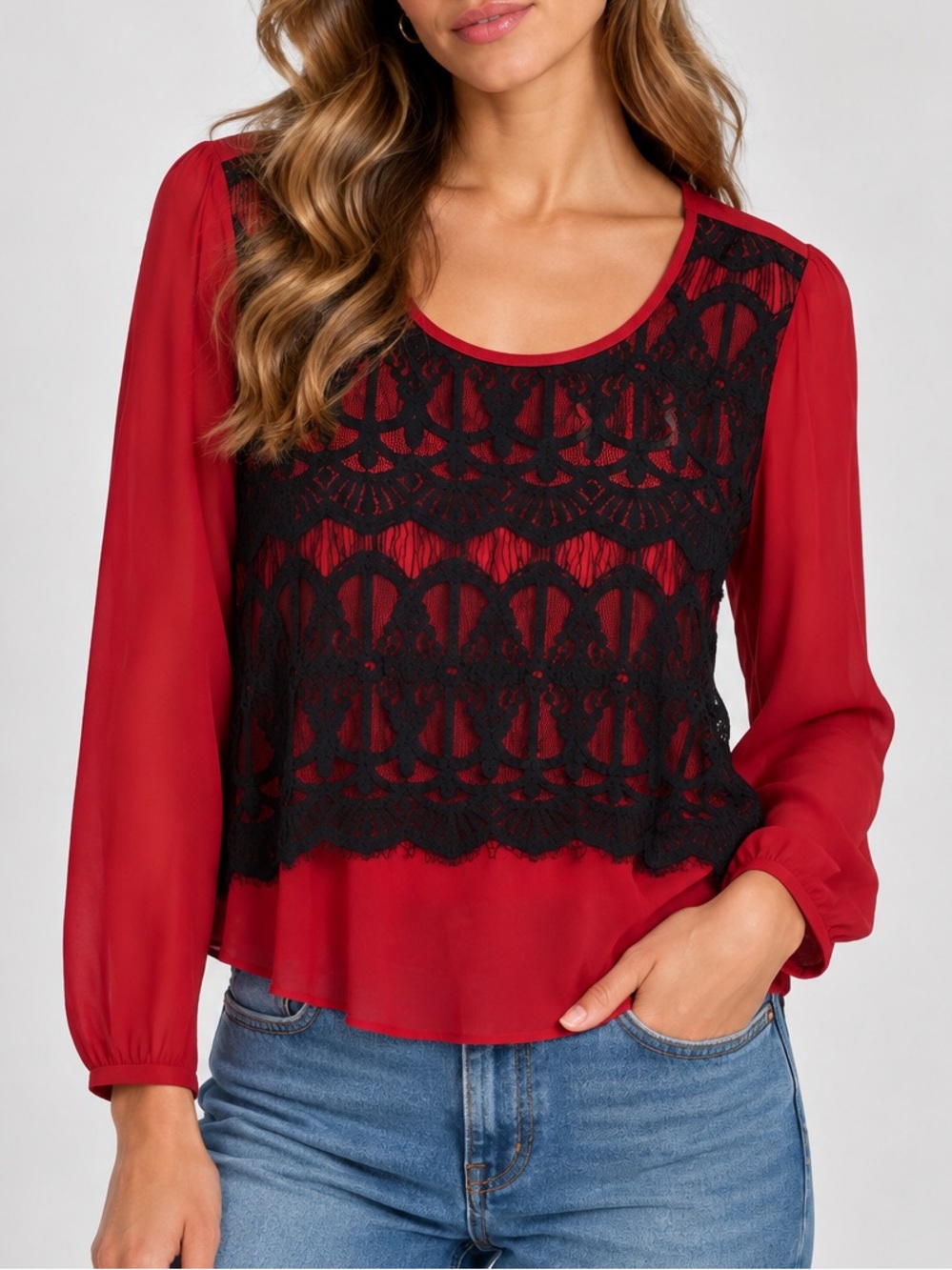 NY Collection Petite Blouse